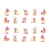 Sticker decor unghii BN820